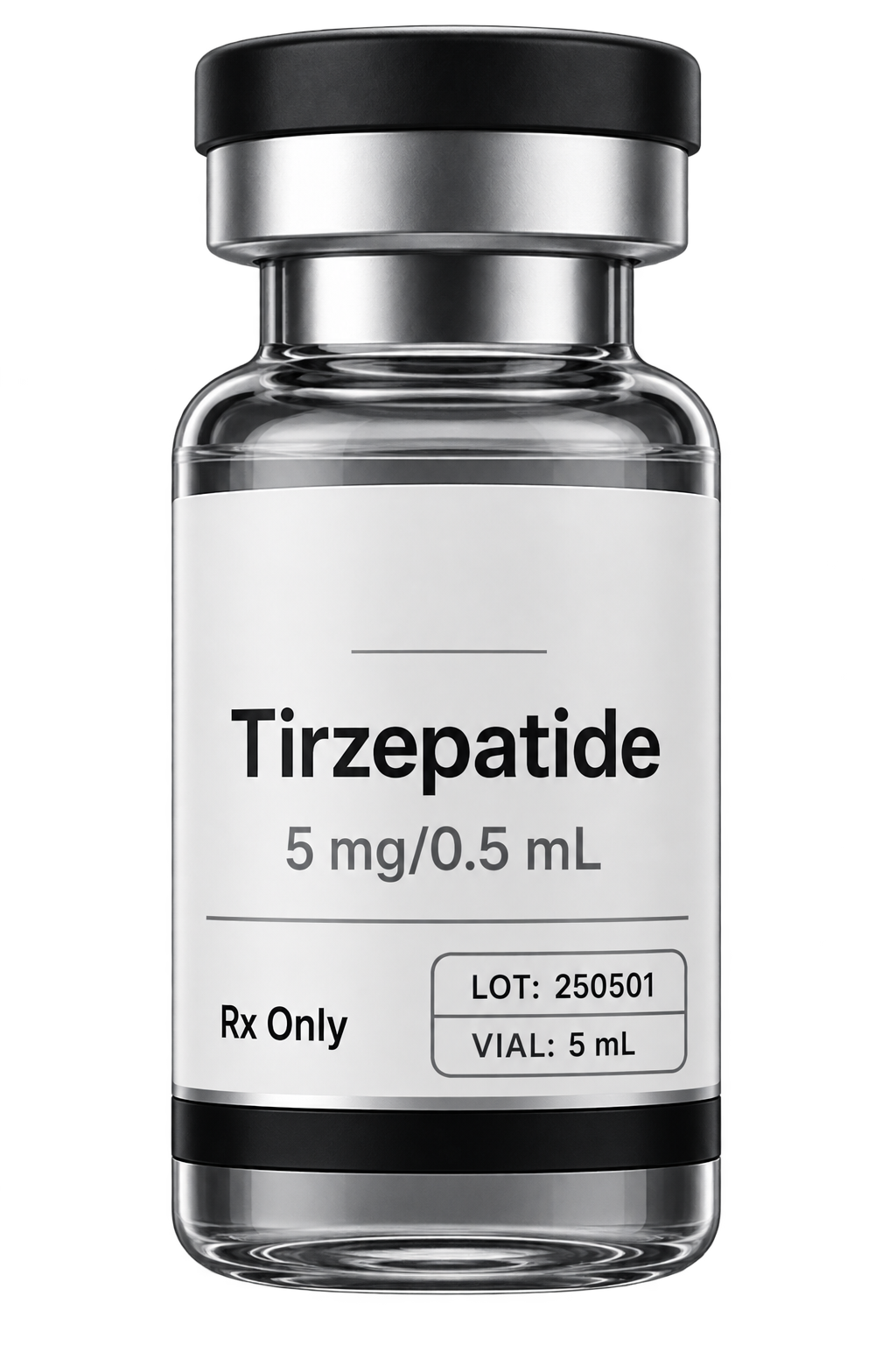 Tirzepatide vial